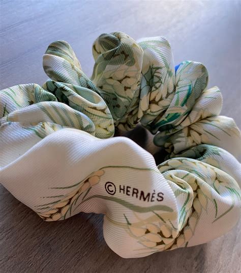 hermes scarf scrunchie|cool scrunchies for women.